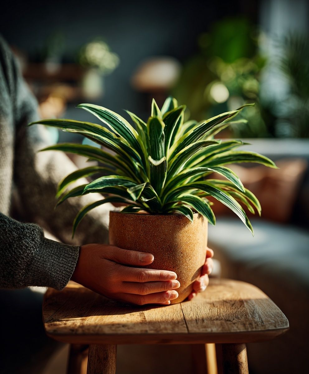 Potted Houseplant Photography Poster. poster detail