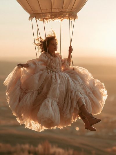 Dreamy Swing Portrait Print.