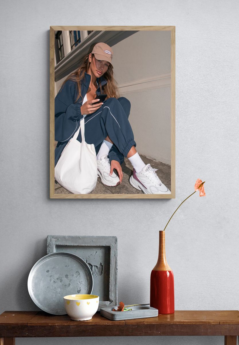 Streetwear Portrait Photography Poster. — room view 3