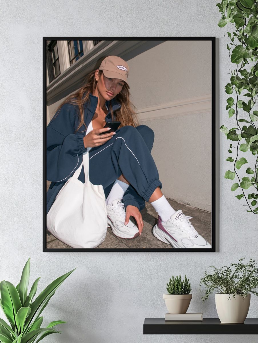 Streetwear Portrait Photography Poster. — room view 4