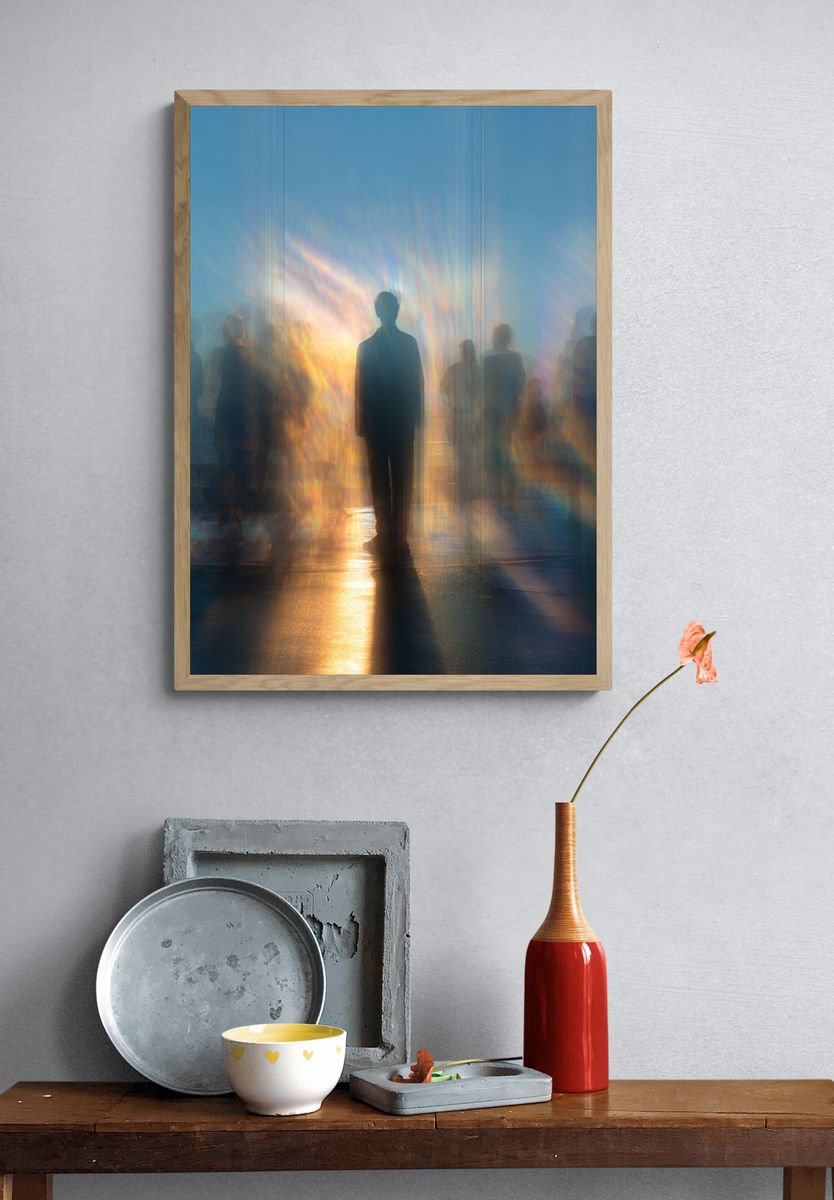 Dreamlike Silhouettes Photography Poster. — room view 3