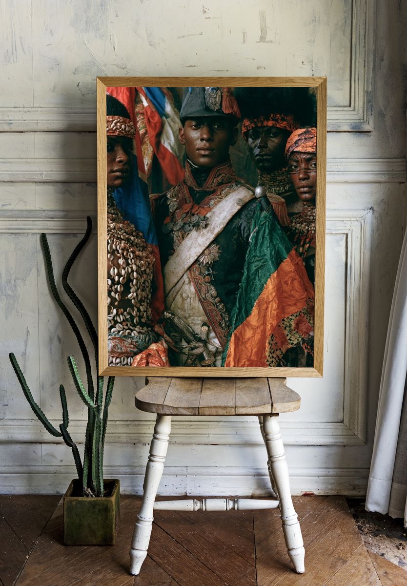 Cultural Portrait Photography Poster. — room view 1