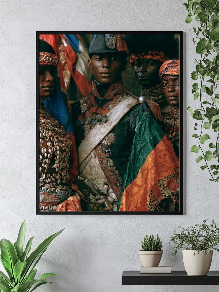 Cultural Portrait Photography Poster. — room view 4