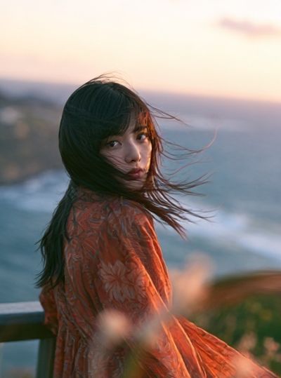 Coastal Portrait Photography Poster. poster