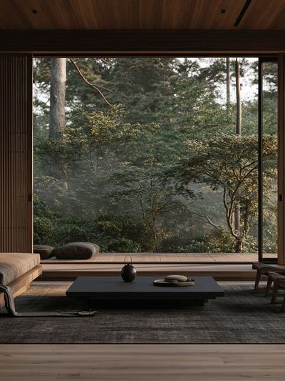 Zen Forest Interior Print.