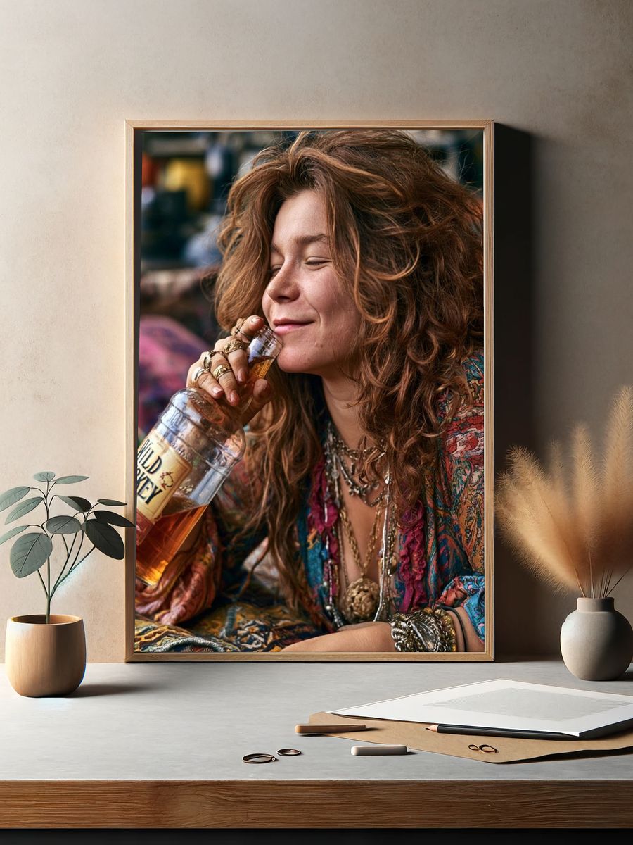 Bohemian Portrait Photography Poster. — room view 2