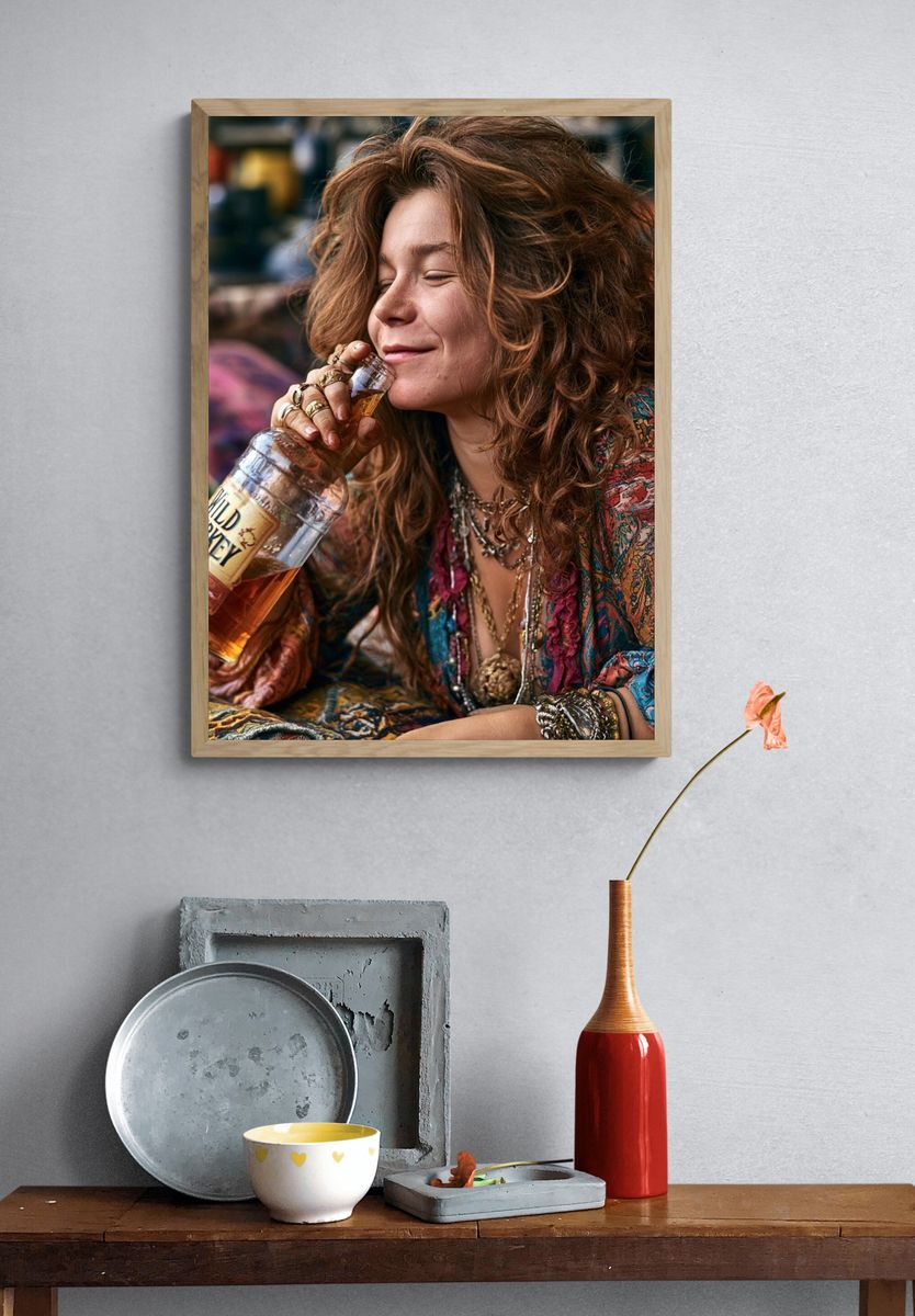 Bohemian Portrait Photography Poster. — room view 3