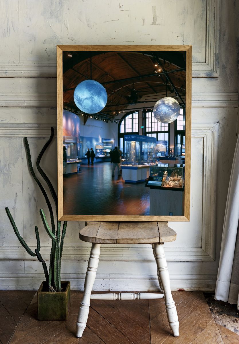 Planetarium Exhibit Photography Poster. — room view 1