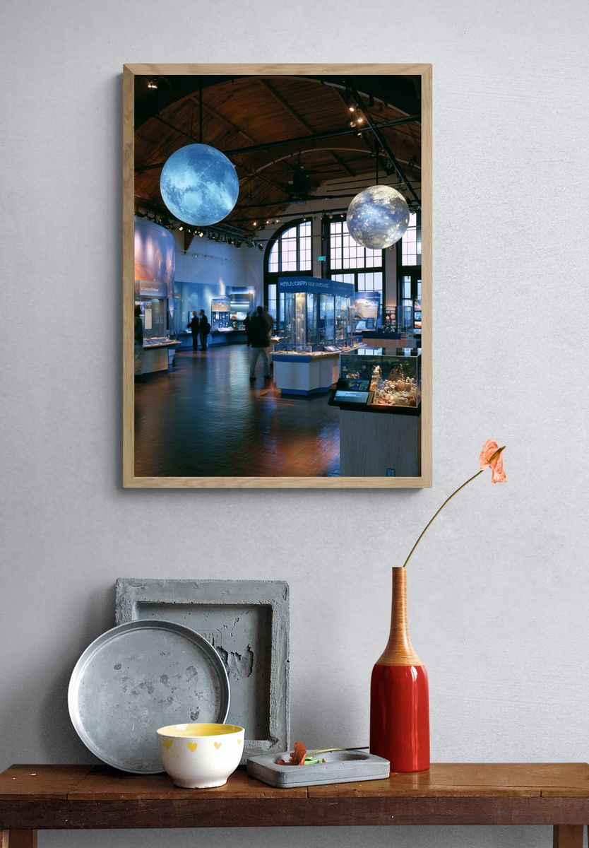 Planetarium Exhibit Photography Poster. — room view 3