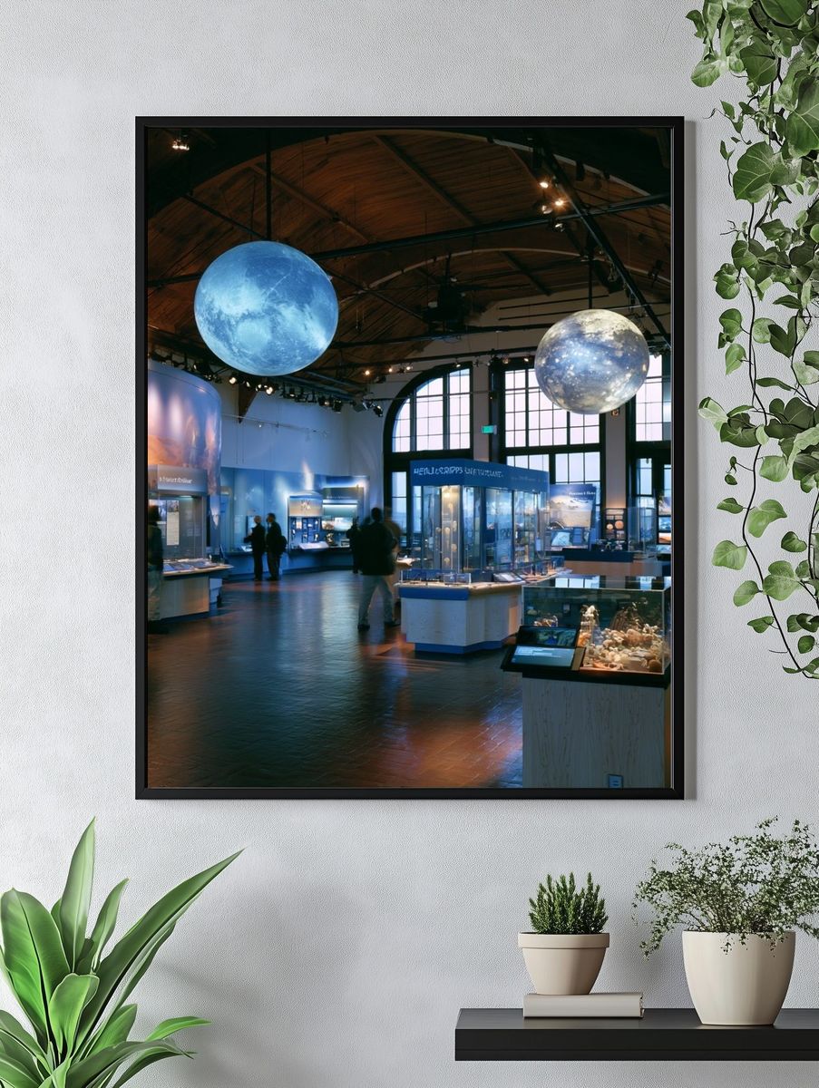 Planetarium Exhibit Photography Poster. — room view 4