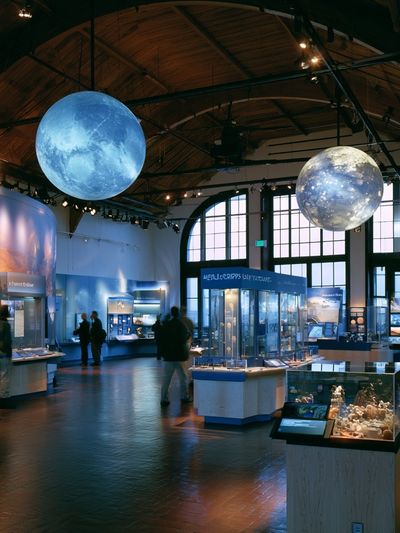 Planetarium Exhibit Photography Poster.