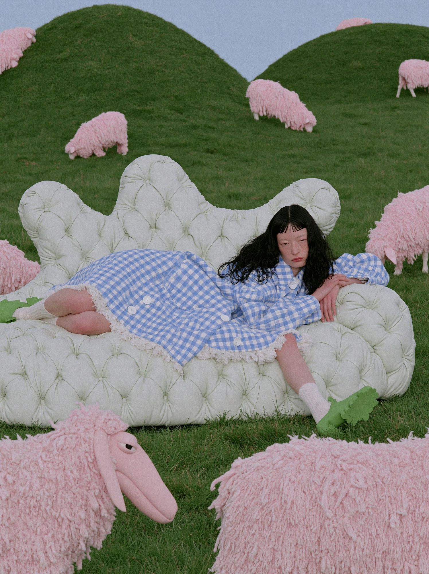 Surreal Pastoral Dreamscape Poster. poster — photography art