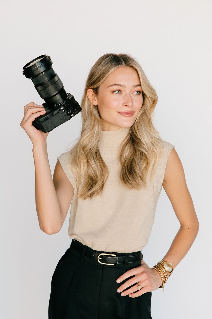 Photographer Portrait Poster. poster — photography art