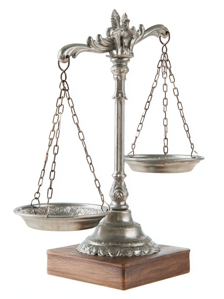 Antique Balance Scale Photography Poster. poster detail
