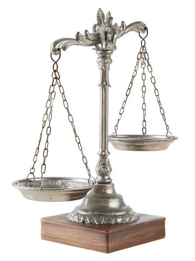 Antique Balance Scale Photography Poster.
