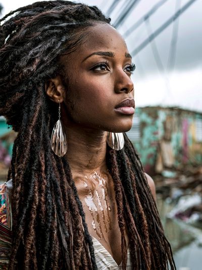 Portrait of a Woman Photography Poster.