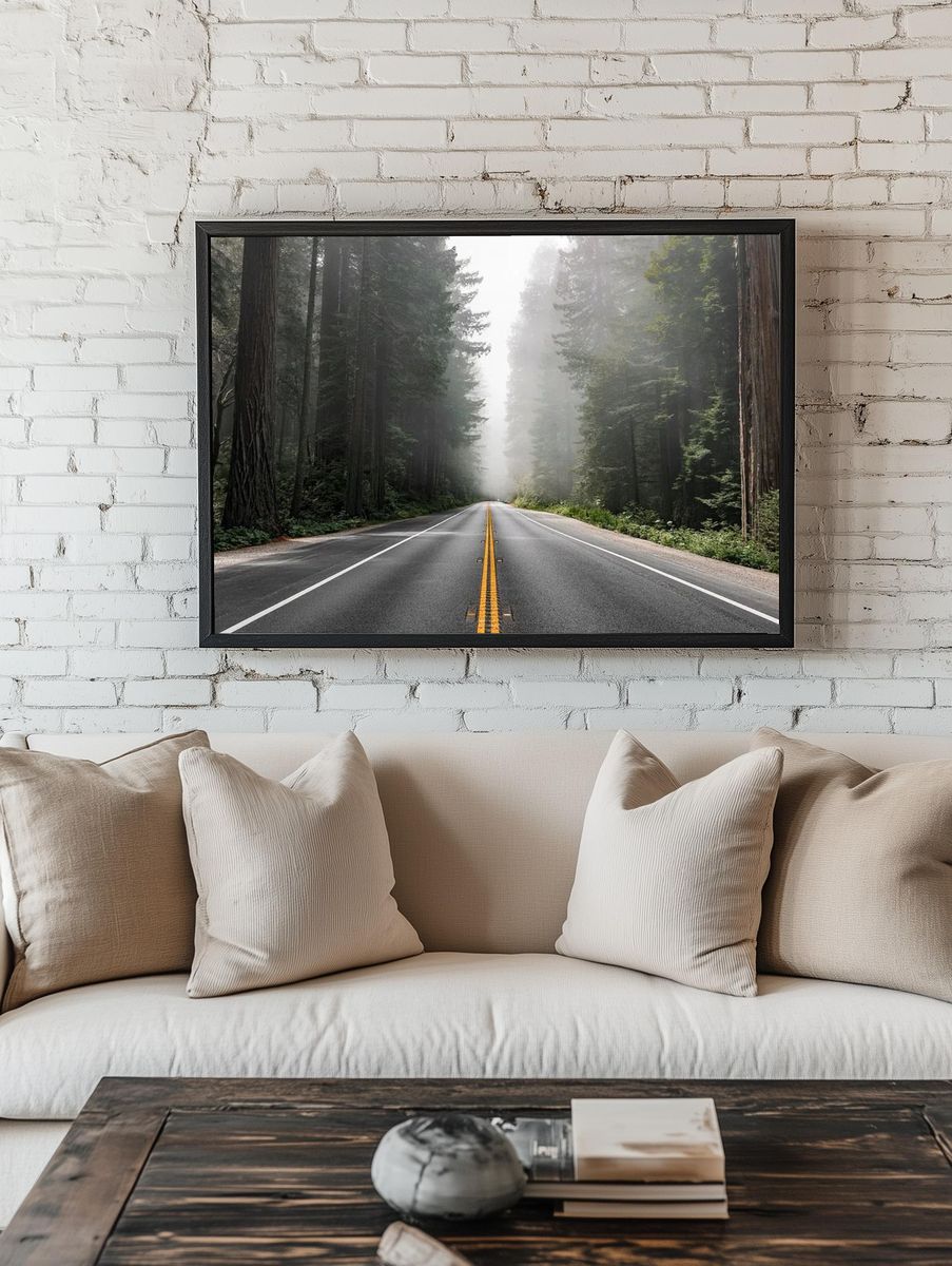 Scenic route Redwood National Forest. — room view 1