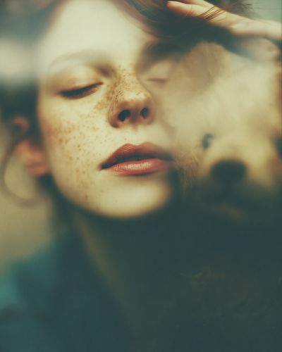 Dreamy Portrait Photography Poster.