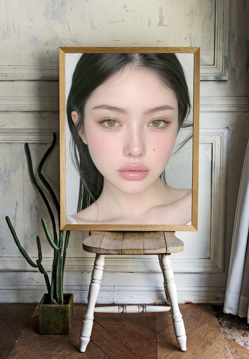 Soft Portrait Photography Poster. room preview
