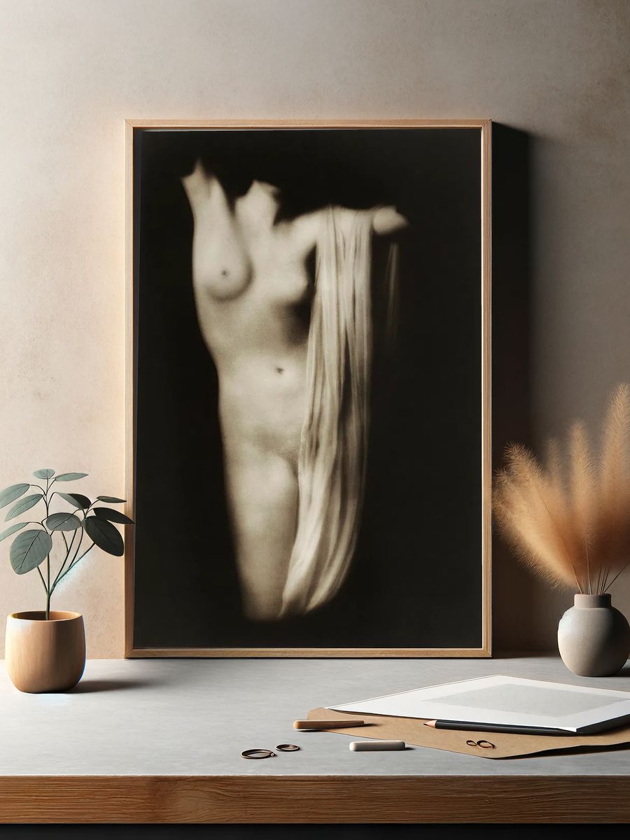 Female nude photography, Modern Torso. — room view 2