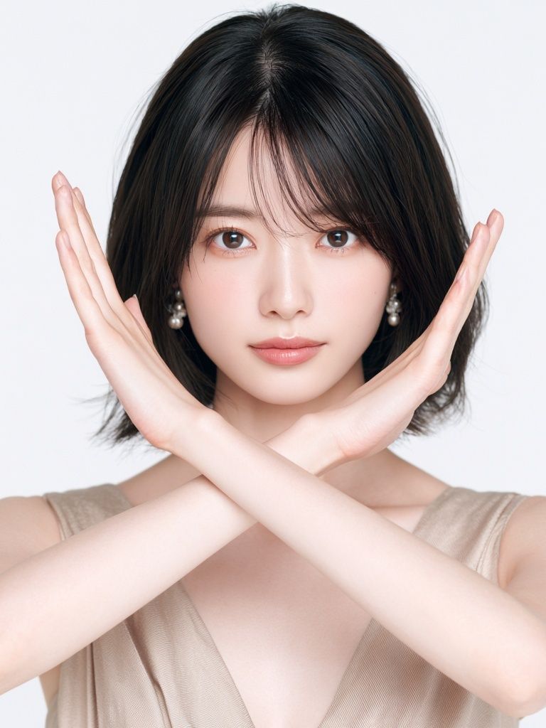 Elegant Portrait Pose Print. poster — photography art