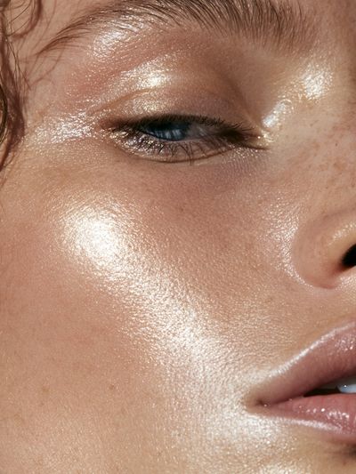 Glossy Beauty Portrait Poster.