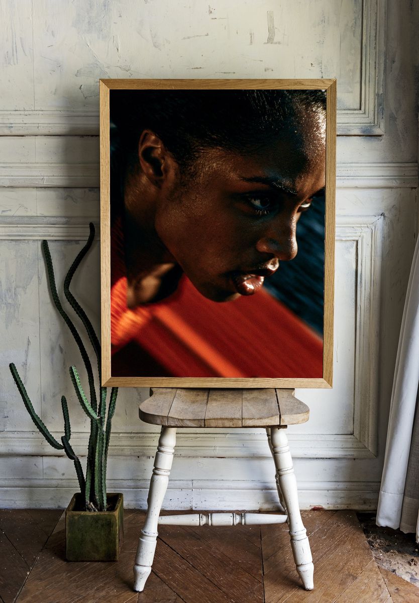 Intense Portrait Photography Poster. — room view 1