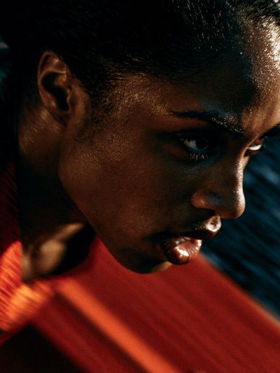 Intense Portrait Photography Poster.