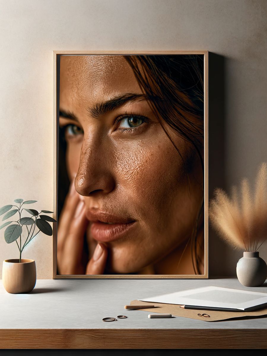 Intimate Portrait Photography Poster. — room view 2