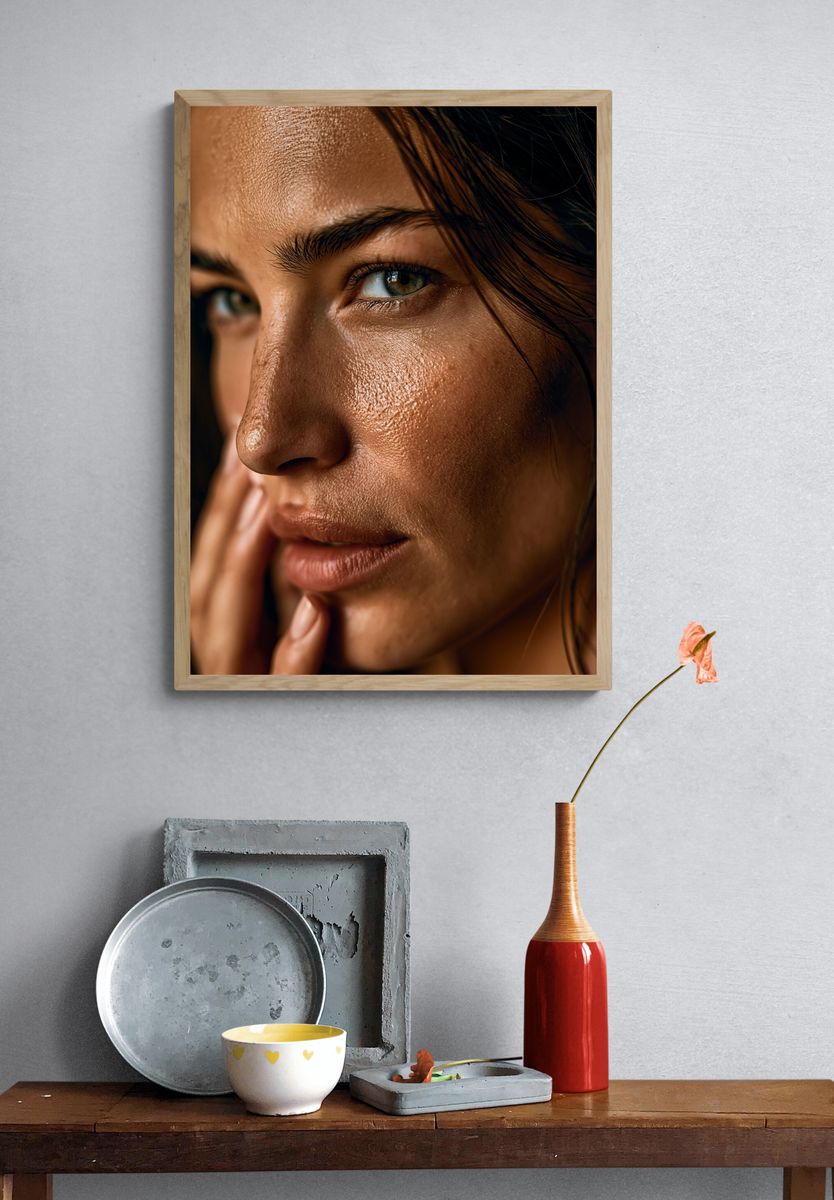 Intimate Portrait Photography Poster. — room view 3
