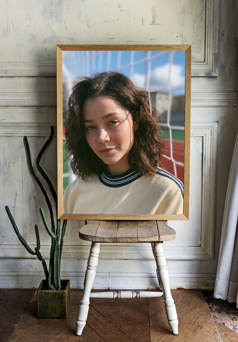 Soft Light Portrait Print. room preview