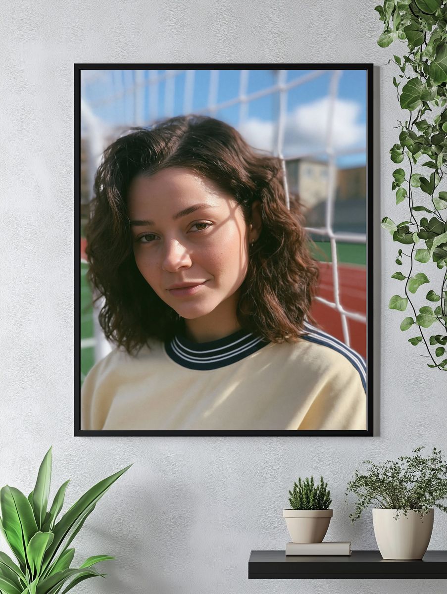 Soft Light Portrait Print. — room view 4