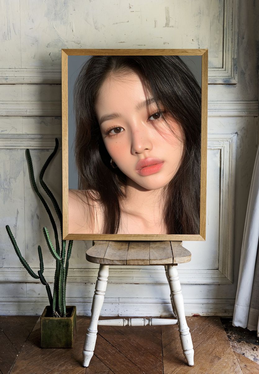 Soft Light Portrait Poster. room preview