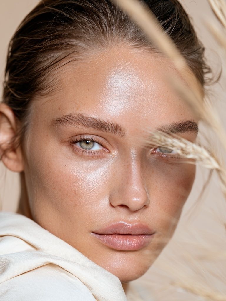 Soft Beauty Portrait Photography Poster. poster detail