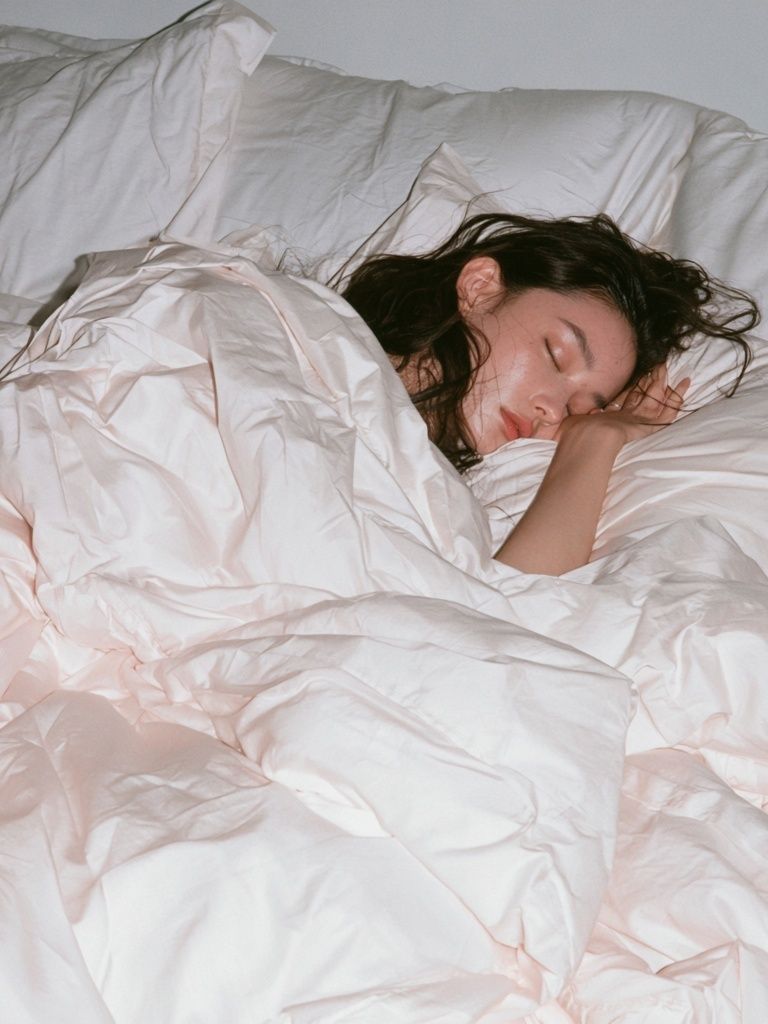 Sleeping Woman Photography Poster. poster — photography art