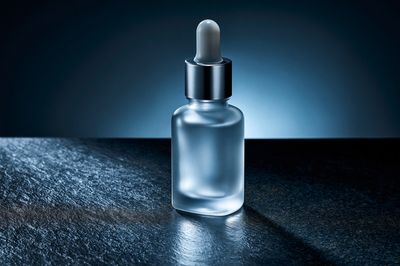 Frosted Dropper Bottle Photography Poster.