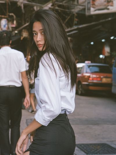 Urban Street Portrait Photography Poster. poster