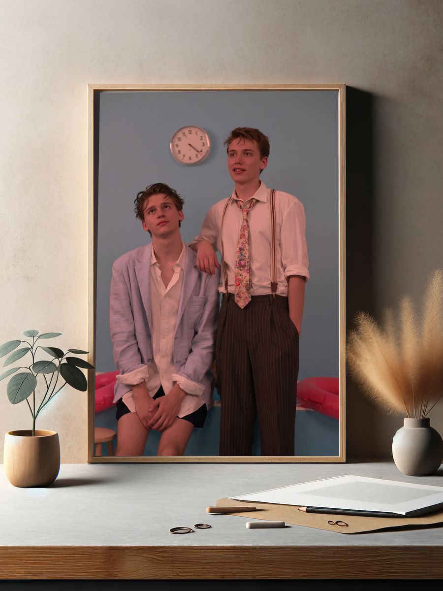 Gothic Portrait Photography Poster. — room view 2