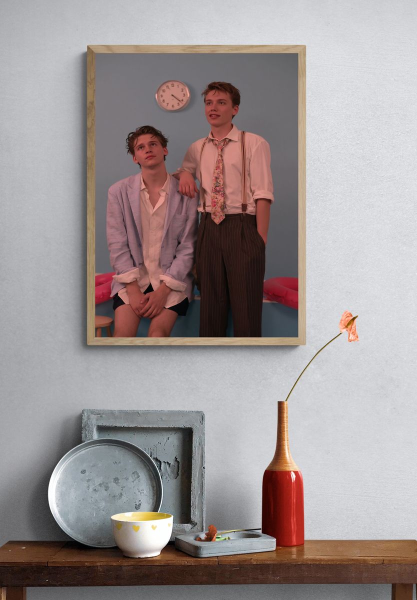 Gothic Portrait Photography Poster. — room view 3