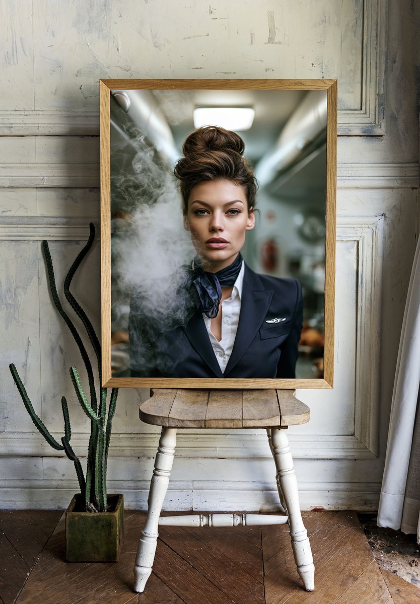 Elegant Portrait Photography Poster. room preview