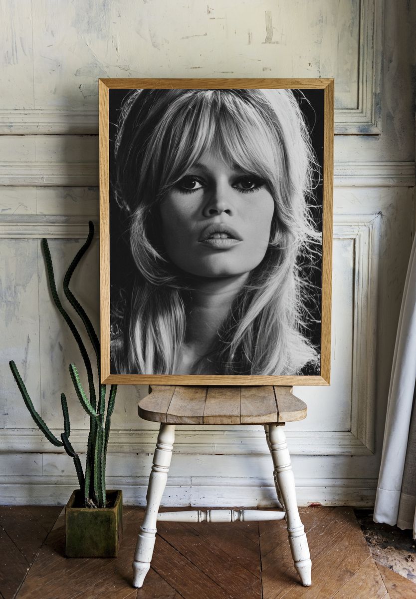 Blonde Portrait Photography Poster. room preview