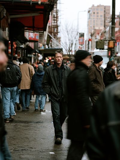 Urban Street Portrait Photography Poster.