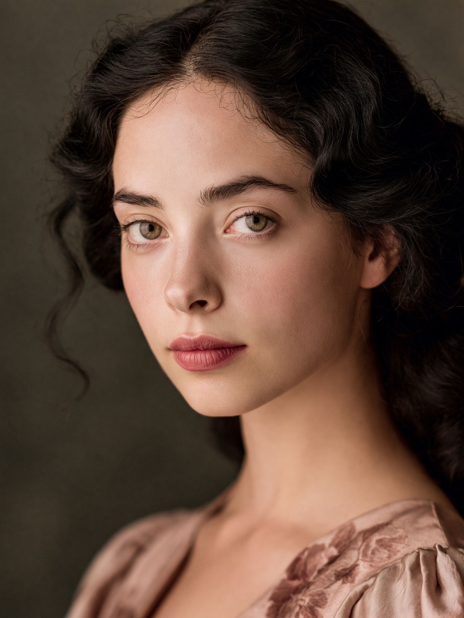 Elegant Woman Portrait Print. poster — photography art