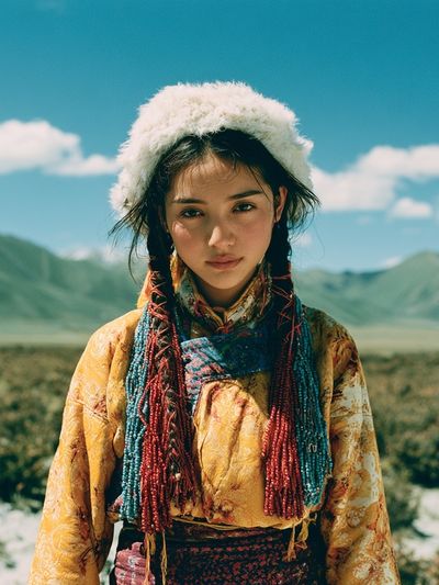 Mountain Portrait Photography Poster. poster
