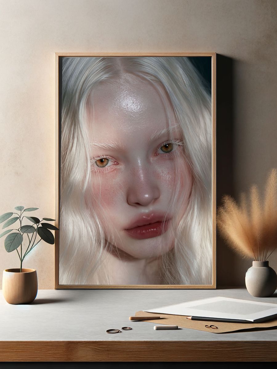 Platinum Portrait Photography Poster. — room view 2