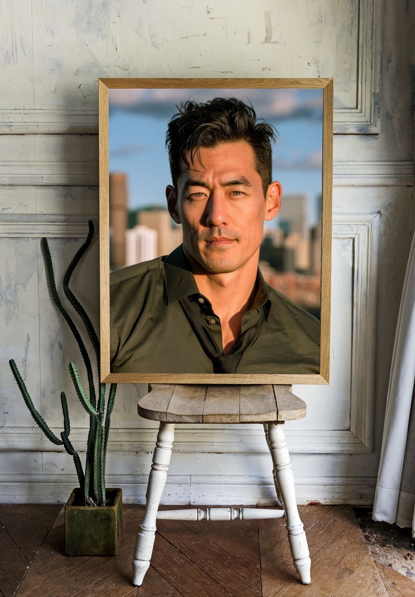 Urban Portrait Photography Poster. room preview