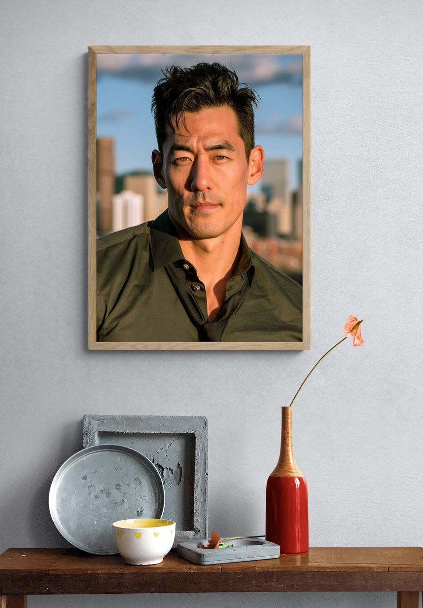 Urban Portrait Photography Poster. — room view 3