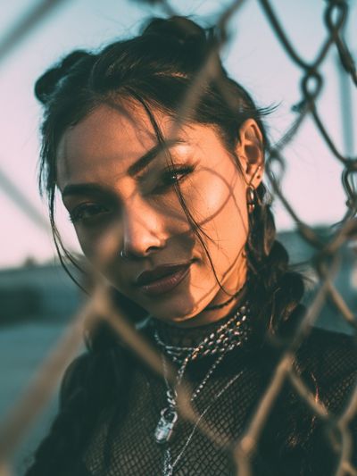 Urban Portrait Photography Poster. poster