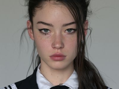 Moody Portrait Photography Poster.