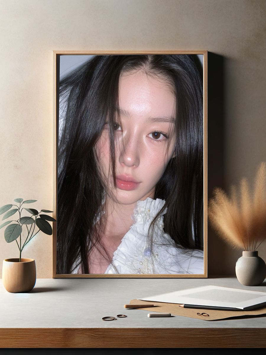 Soft Portrait Photography Poster. — room view 2